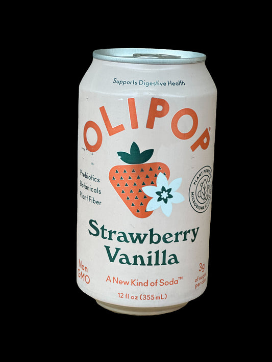 OLIPOP - Strawberry Vanilla 12oz